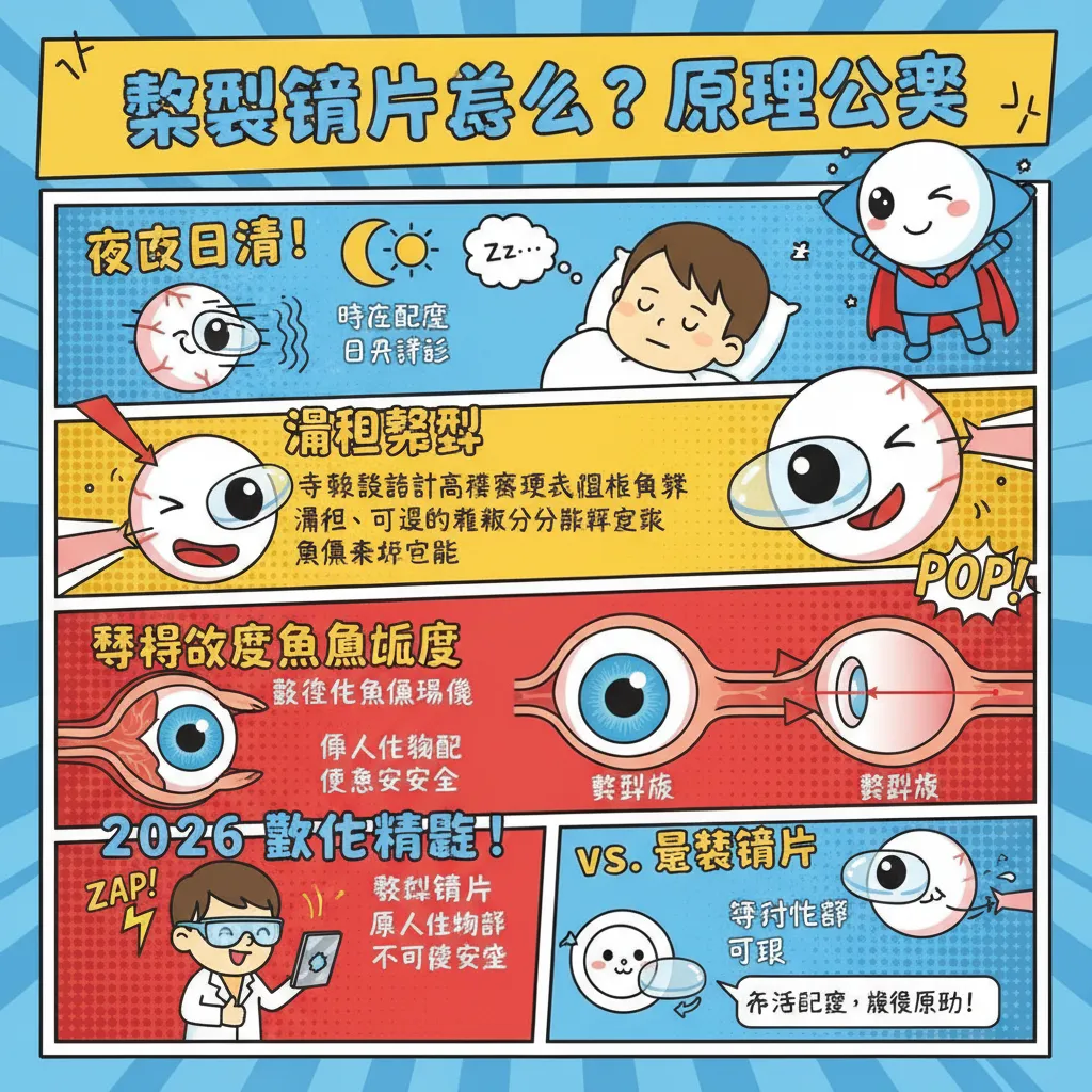 塑型鏡片是什麼？原理大公開