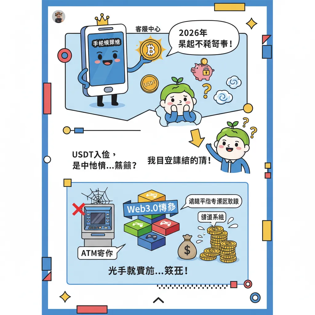 玩手機娛樂城怎麼用加密貨幣入金？新手教學一次看懂