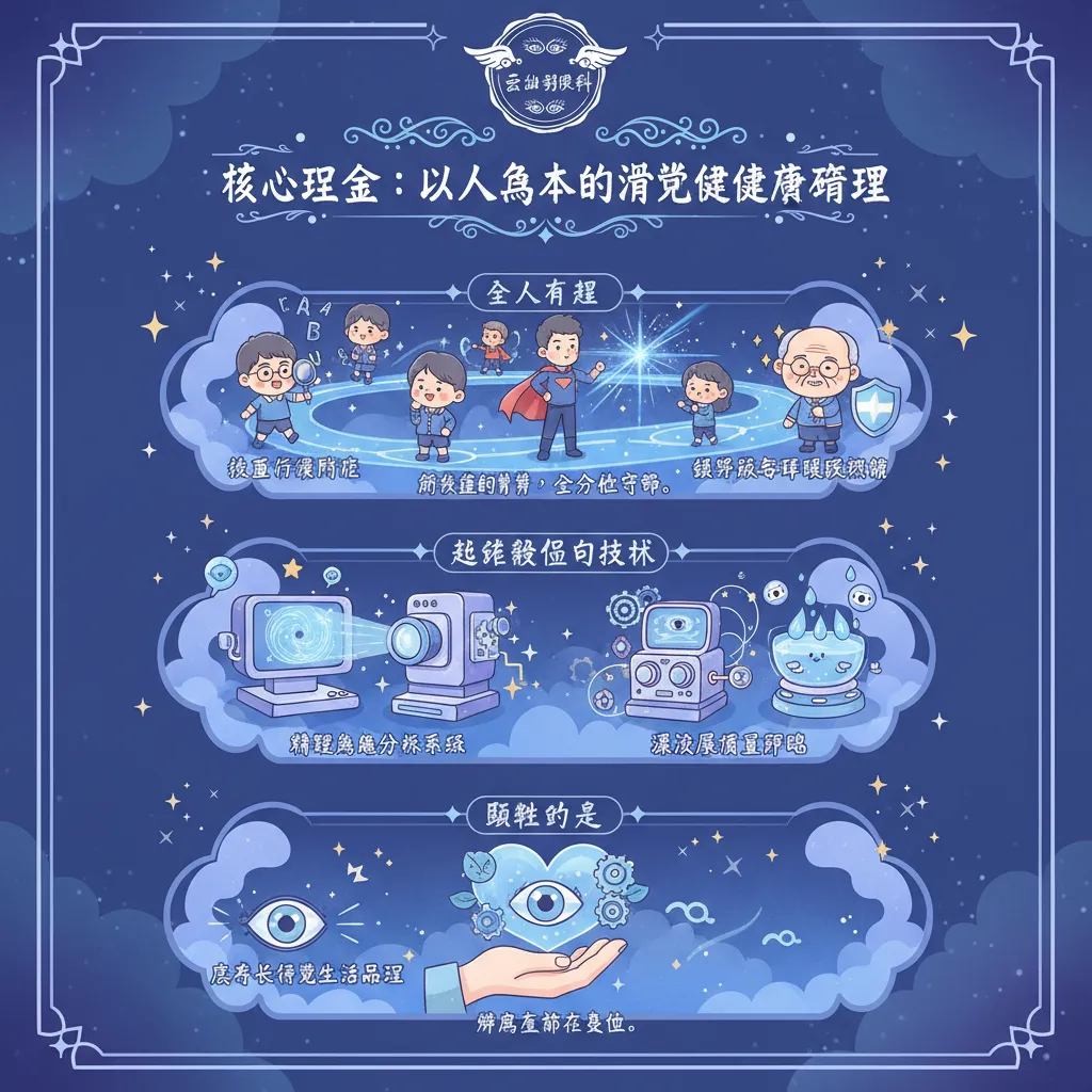 雲岫羽眼科的核心理念：以人為本的視覺健康管理