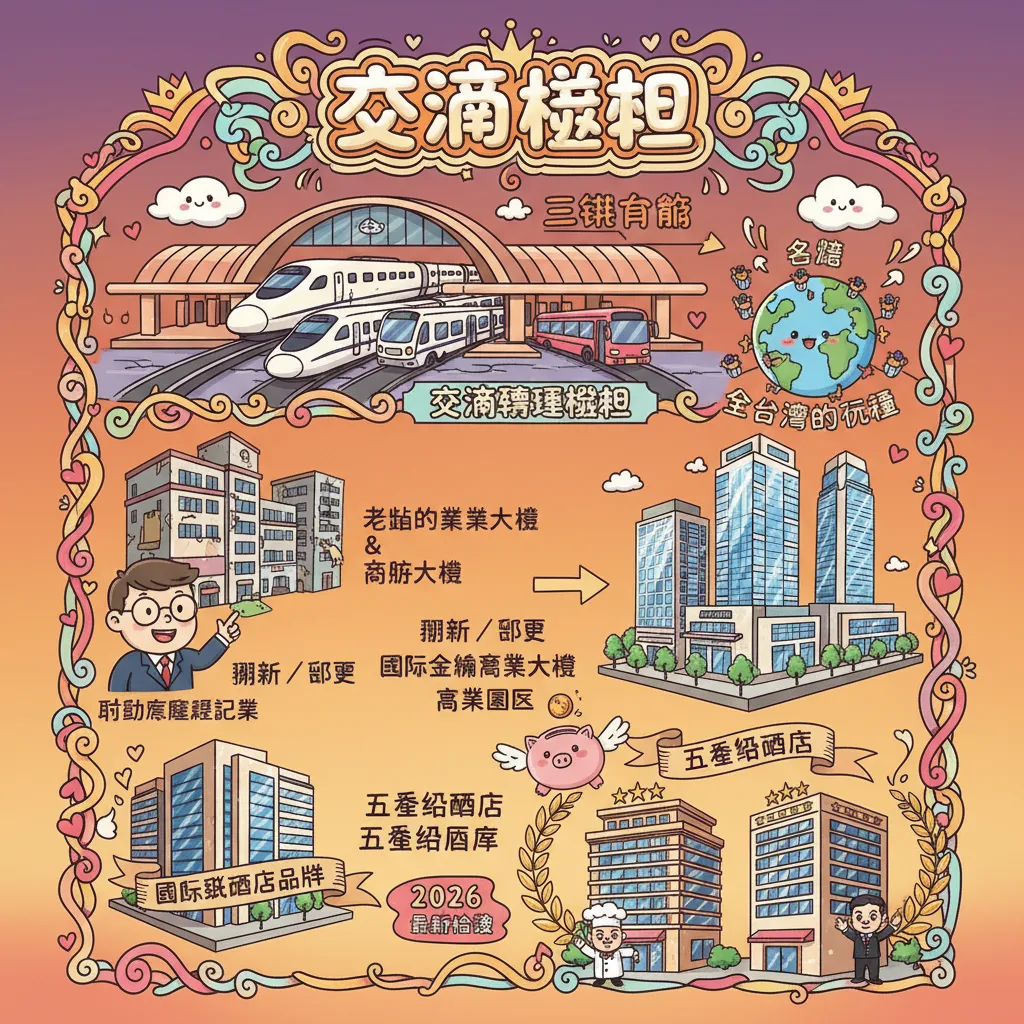 從交通轉運樞紐到城市度假酒店，臺中娛樂城如何帶動區域發展