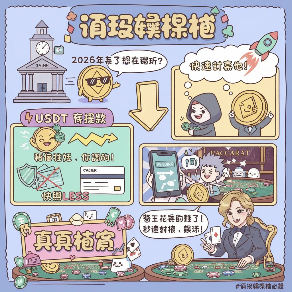 頂級娛樂城必備：加密貨幣存提款與真人荷官遊戲體驗