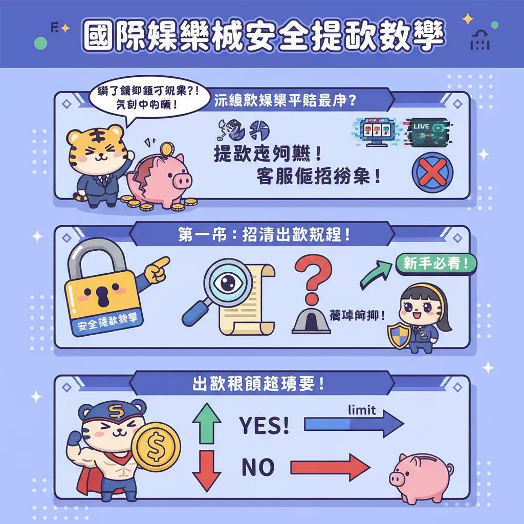 玩國際娛樂城怕被坑？線上博弈平臺安全提款教學